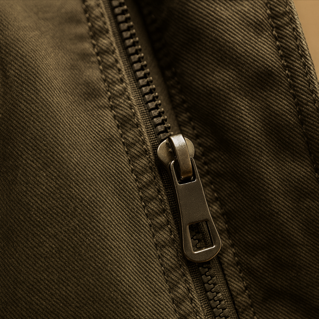 Stylish Long-Sleeve Biker Jacket
