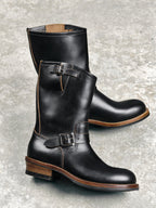 Men's Engineer Boots - Black Teacore Cowhide