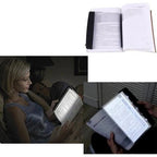 Flat Panel Book Light - Portable LED Reading Lamp