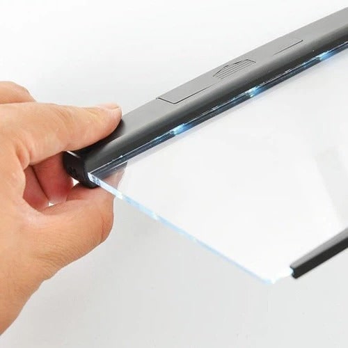 Flat Panel Book Light - Portable LED Reading Lamp