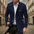 Bram | Classic Men's Long Trench Coat