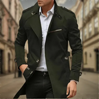Bram | Classic Men's Long Trench Coat