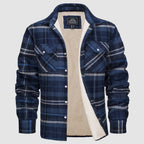 Arvid™ | Lined Plaid Shirt Jacket