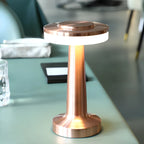 Portable Dimmable Table Lamp - Elegant Retro Design