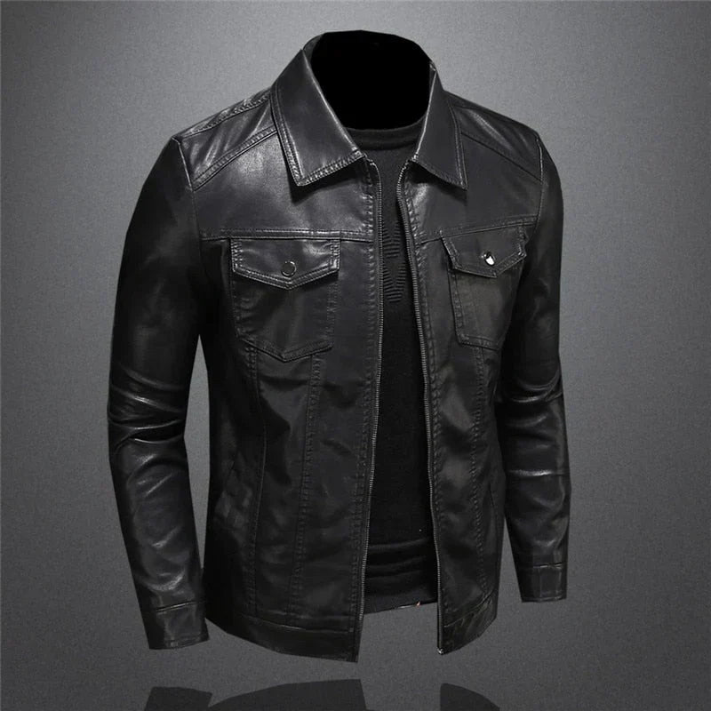 Colt™ Premium Leather Jacket | Timeless Style & Durability