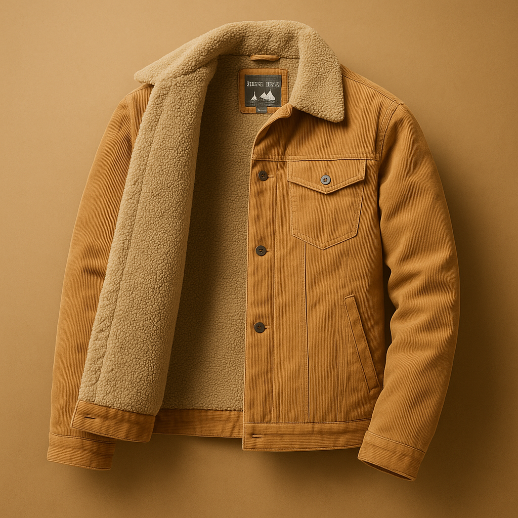 Modern-Fit Corduroy Jacket