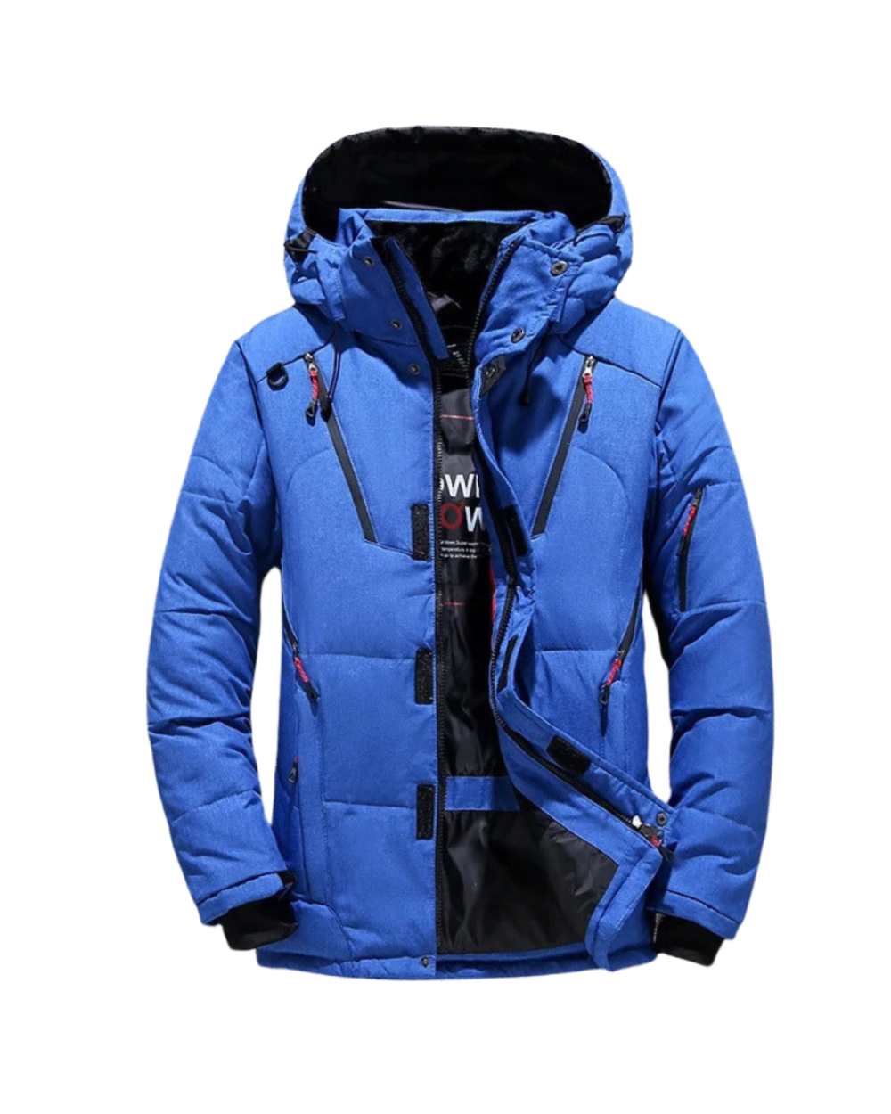 Daan | Men's Tailored Hooded Puffer Jacket – Stylish Warm Winter Coat