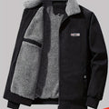 Daan | Men's Corduroy Bomber Jacket with Cozy Teddy Collar