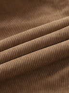 Daan | Men's Corduroy Bomber Jacket with Cozy Teddy Collar