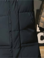 Daan | Men's Longline Hooded Puffer Parka with Warm Padding
