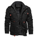 Dario | Men's Warm Fleece-Collar Winter Jacket with Multiple Pockets
