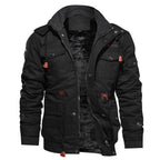 Dario | Men's Warm Fleece-Collar Winter Jacket with Multiple Pockets