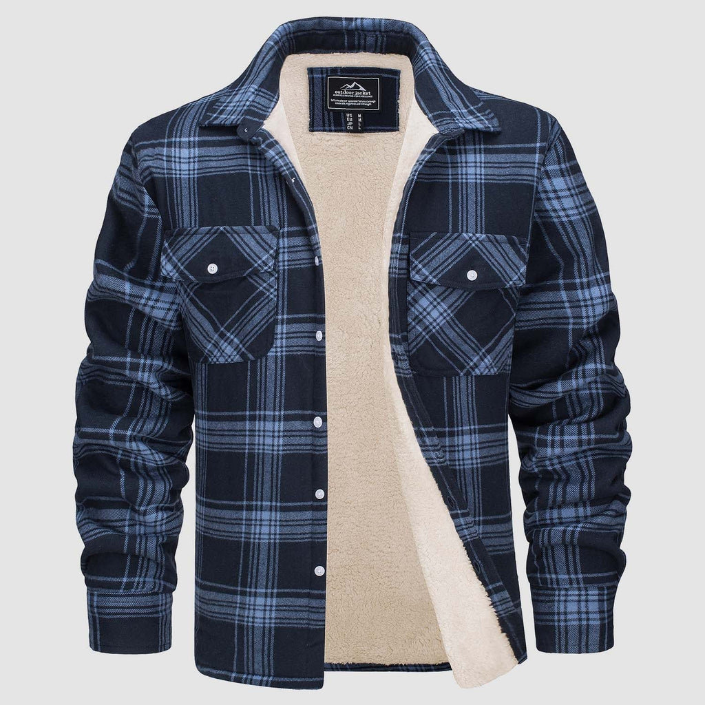 Arvid™ | Lined Plaid Shirt Jacket