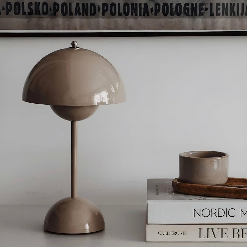 Modern Scandinavian LED Table Lamp - Dimmable Home Lighting