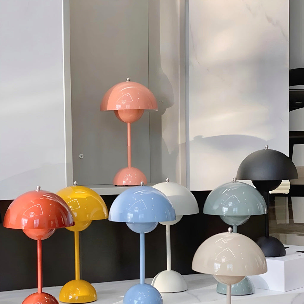 Modern Scandinavian LED Table Lamp - Dimmable Home Lighting