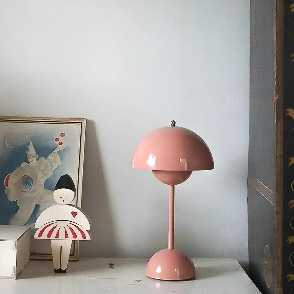 Modern Scandinavian LED Table Lamp - Dimmable Home Lighting