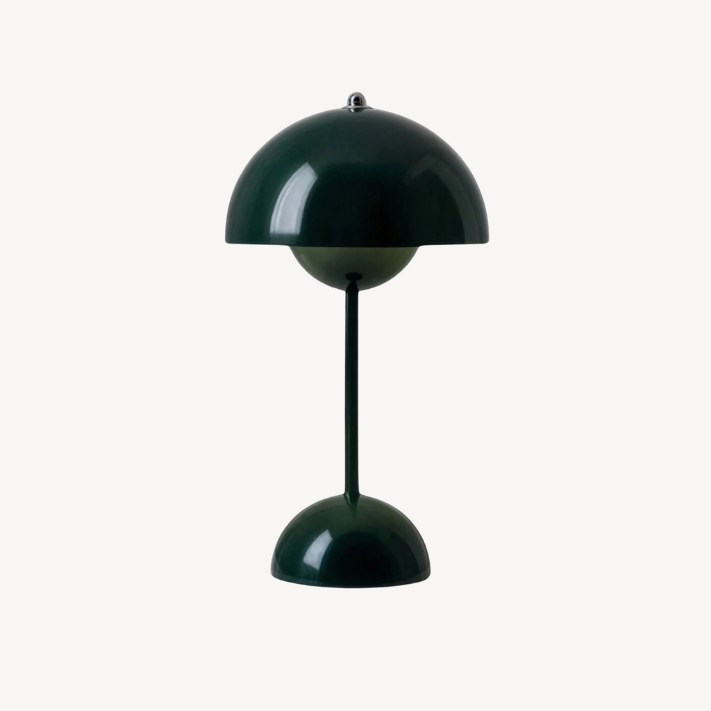 Modern Scandinavian LED Table Lamp - Dimmable Home Lighting - White