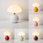 Retro Mushroom Bedside Lamp - Bauhaus-Inspired Table Light