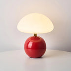 Minimalist Retro Mushroom Table Lamp - Warm Adjustable Light