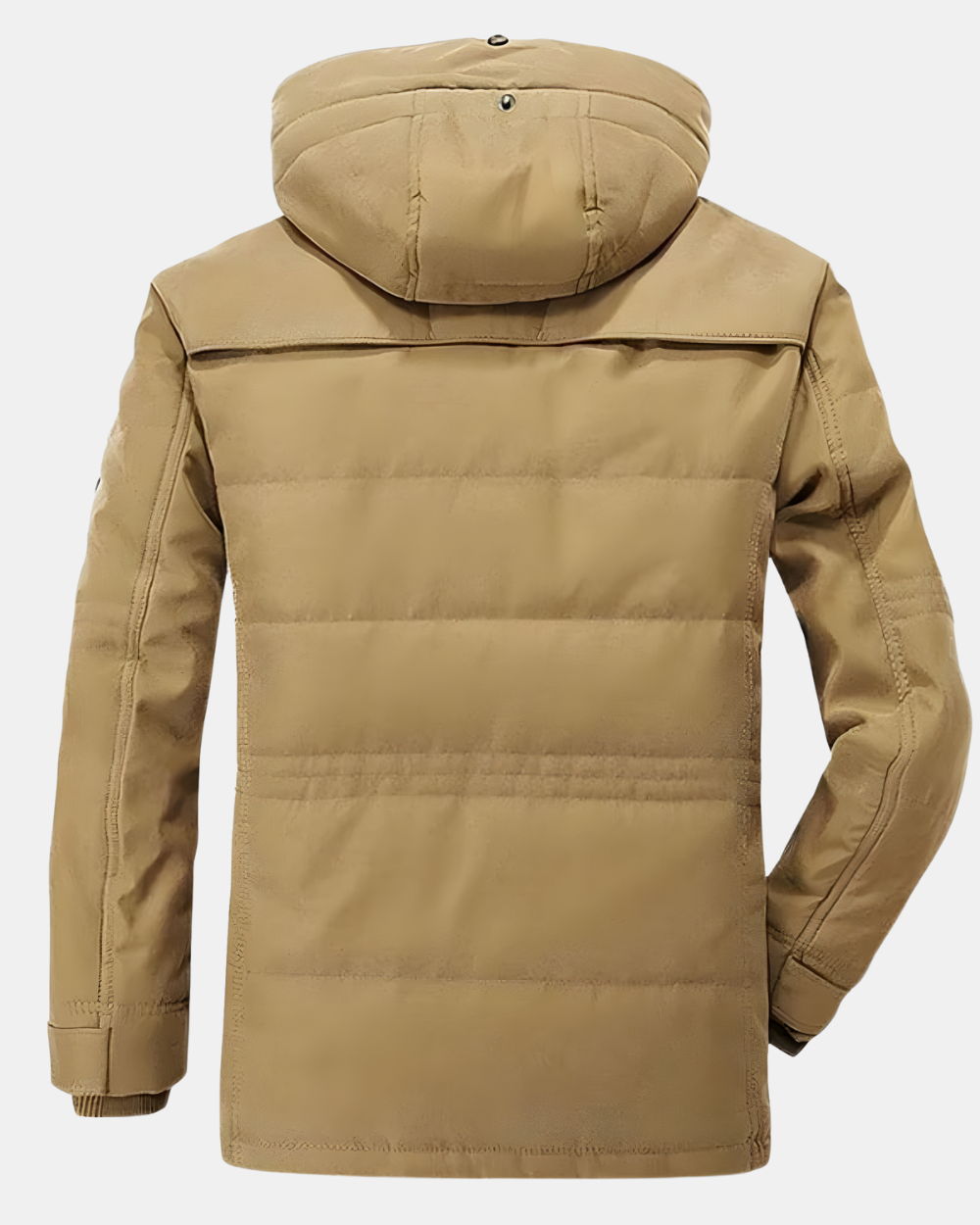 Men’s Warm Lined Hooded Winter Parka Jacket