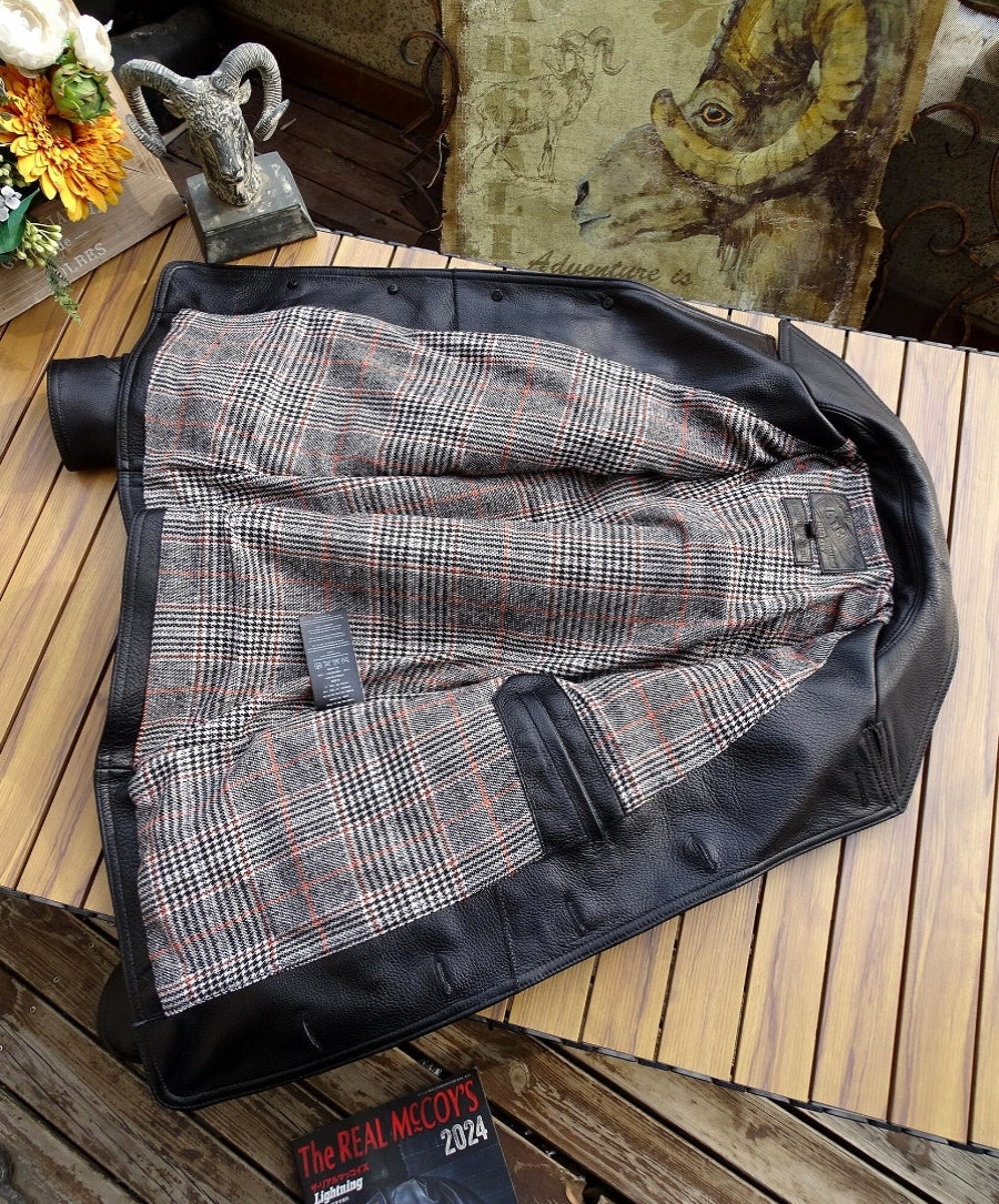 Men's Leather Jacket - XL/40