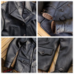 Men's Leather Jacket - 3XL/44