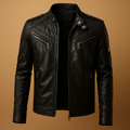Quilted Stand-Collar Jacket