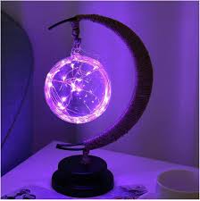 Decorative Table Lamp - Ambient Moon Glow Lighting