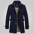 Jasper | Men's Classic Lapel-Collar Trench Coat