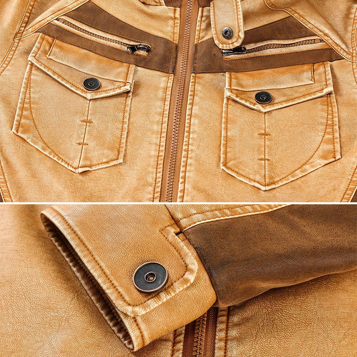 Cesar™ | Premium Titan Leather Jacket