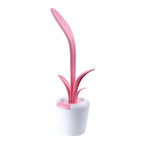 Plant Desk Lamp with Flexible LED - Rechargeable & USB Charging