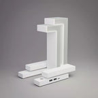 Rechargeable LED Table Lamp - Floating Tensegrity Design & USB Charging