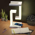 Rechargeable LED Table Lamp - Floating Tensegrity Design & USB Charging