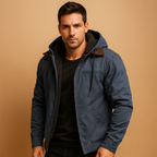Classic Zip-Up Hoodie with Cozy Soft Lining