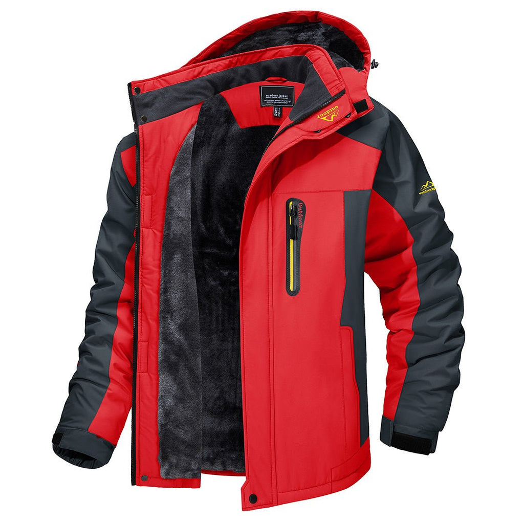 Men's Hooded Quilted Winter Jacket – Warm, Stylish & Weather-Ready Outerwear