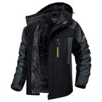 Men's Hooded Quilted Winter Jacket – Warm, Stylish & Weather-Ready Outerwear