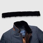 Men's Warm Winter Jacket with Cozy Fur Collar and Lining
