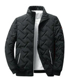 Men's Premium Quilted Stand-Collar Winter Jacket