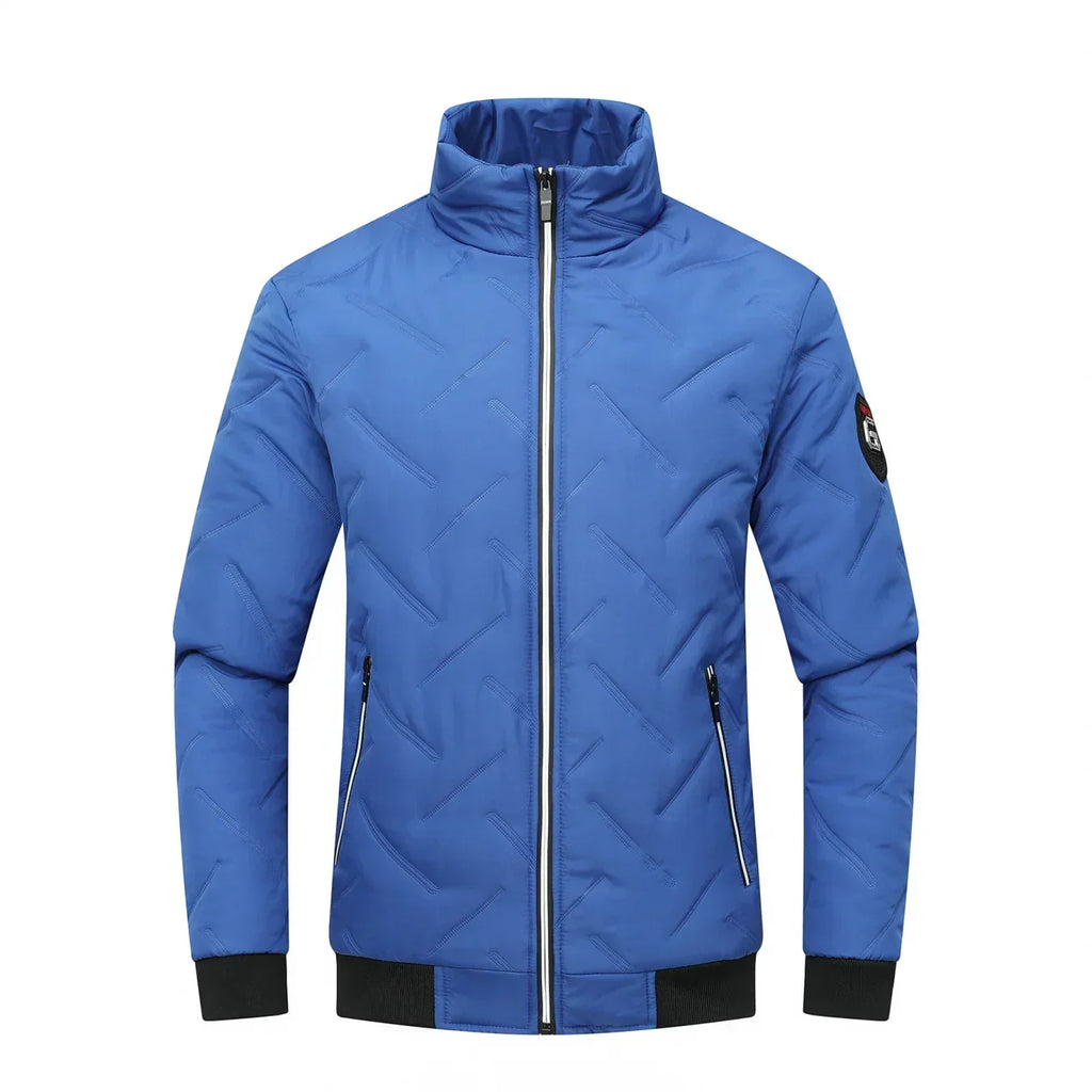Men's Premium Quilted Stand-Collar Winter Jacket