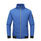 Men's Premium Quilted Stand-Collar Winter Jacket