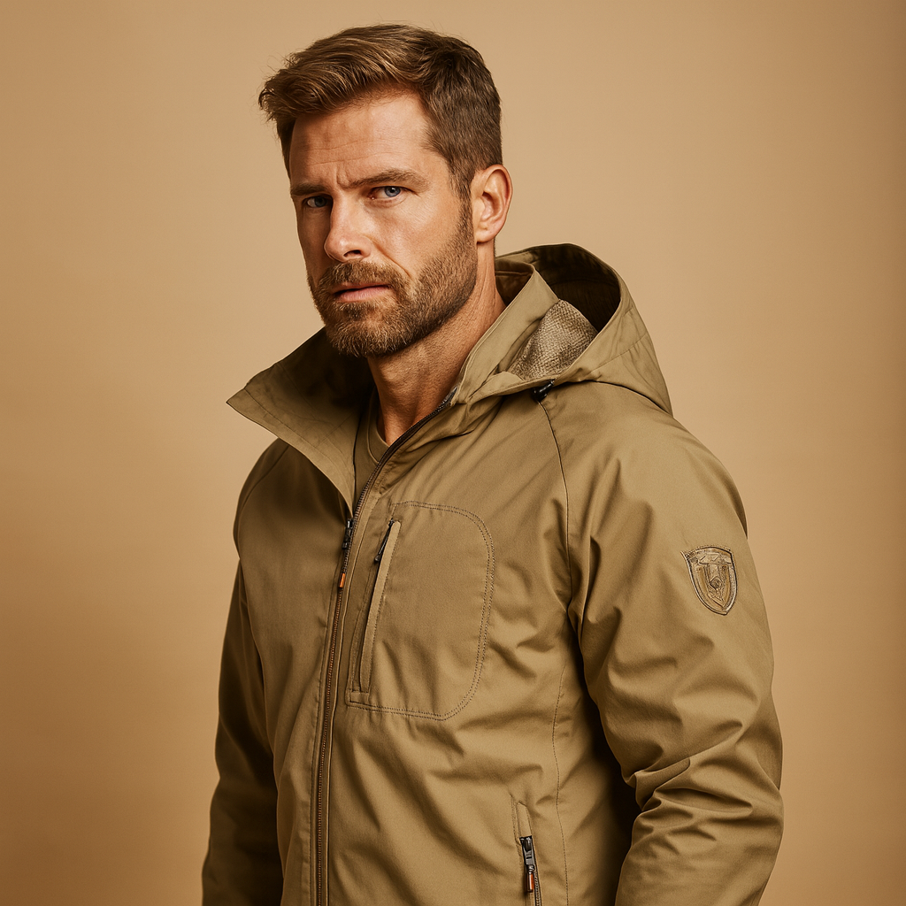 Lightweight Utility Jacket with Multiple Pockets