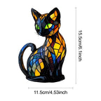 Cat Shape Table Lamp - Color-Changing Home Decor Light