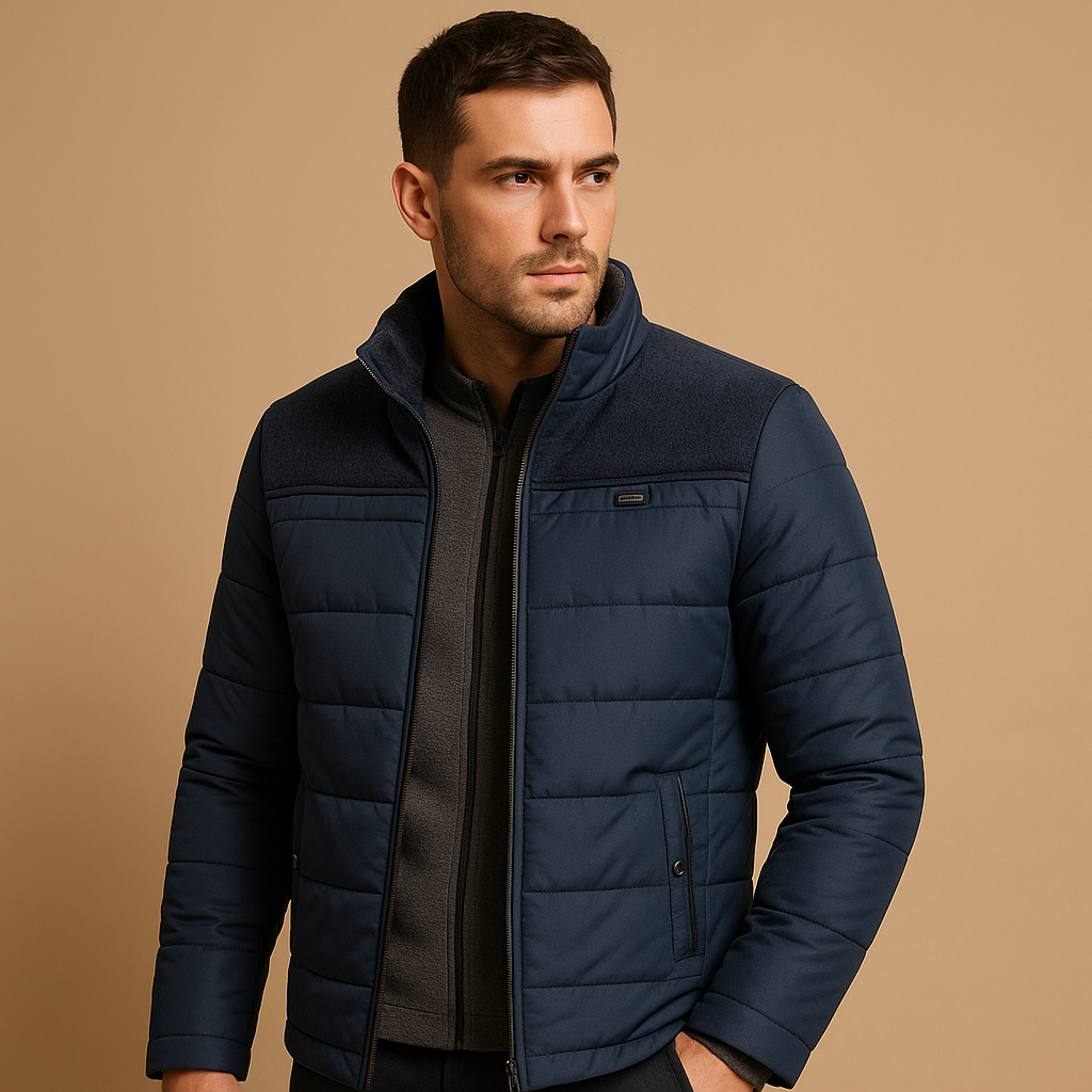 Warm Fleece Jacket with Cozy Stand Collar