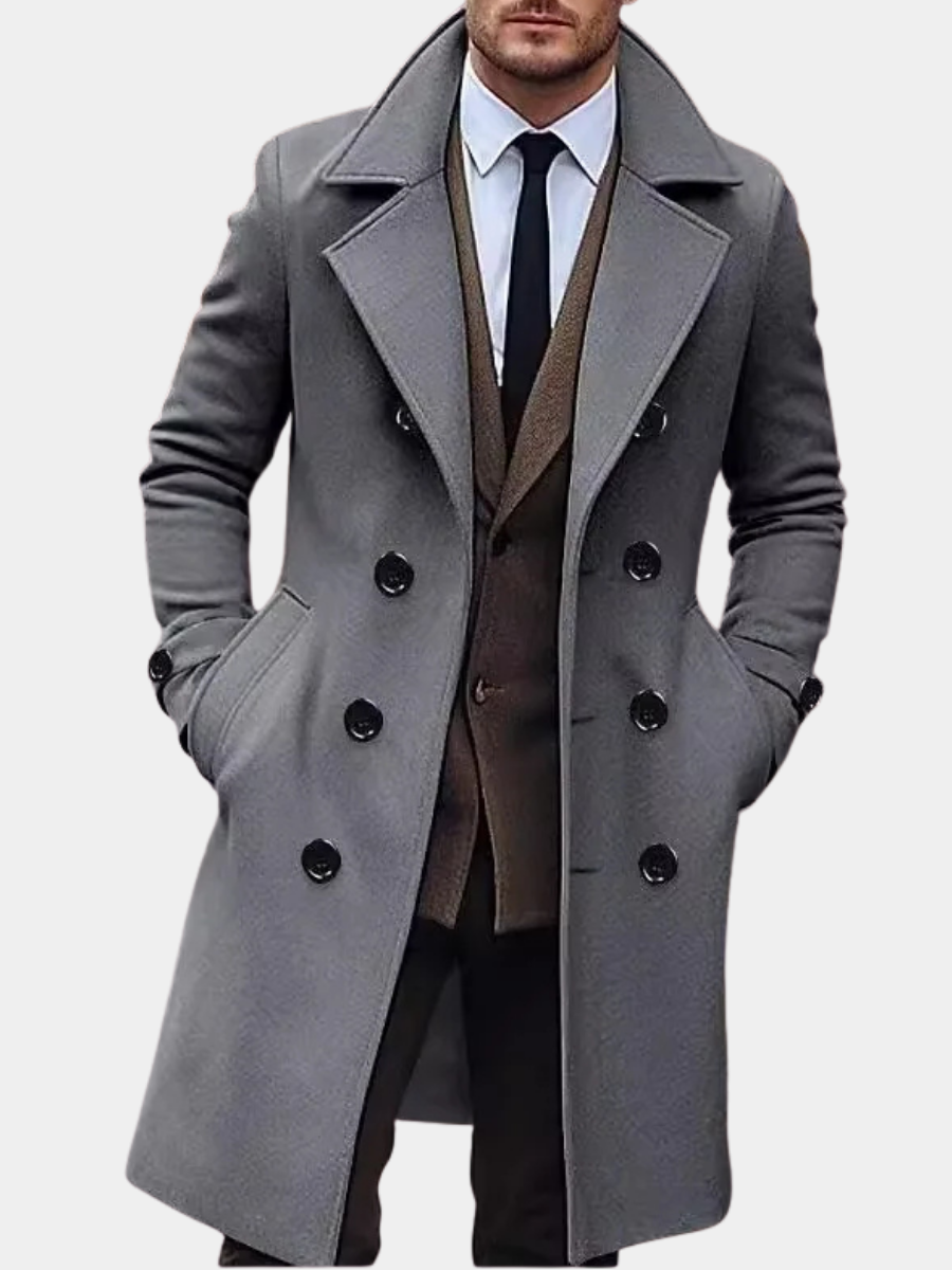 Men’s Classic Business Trench Coat