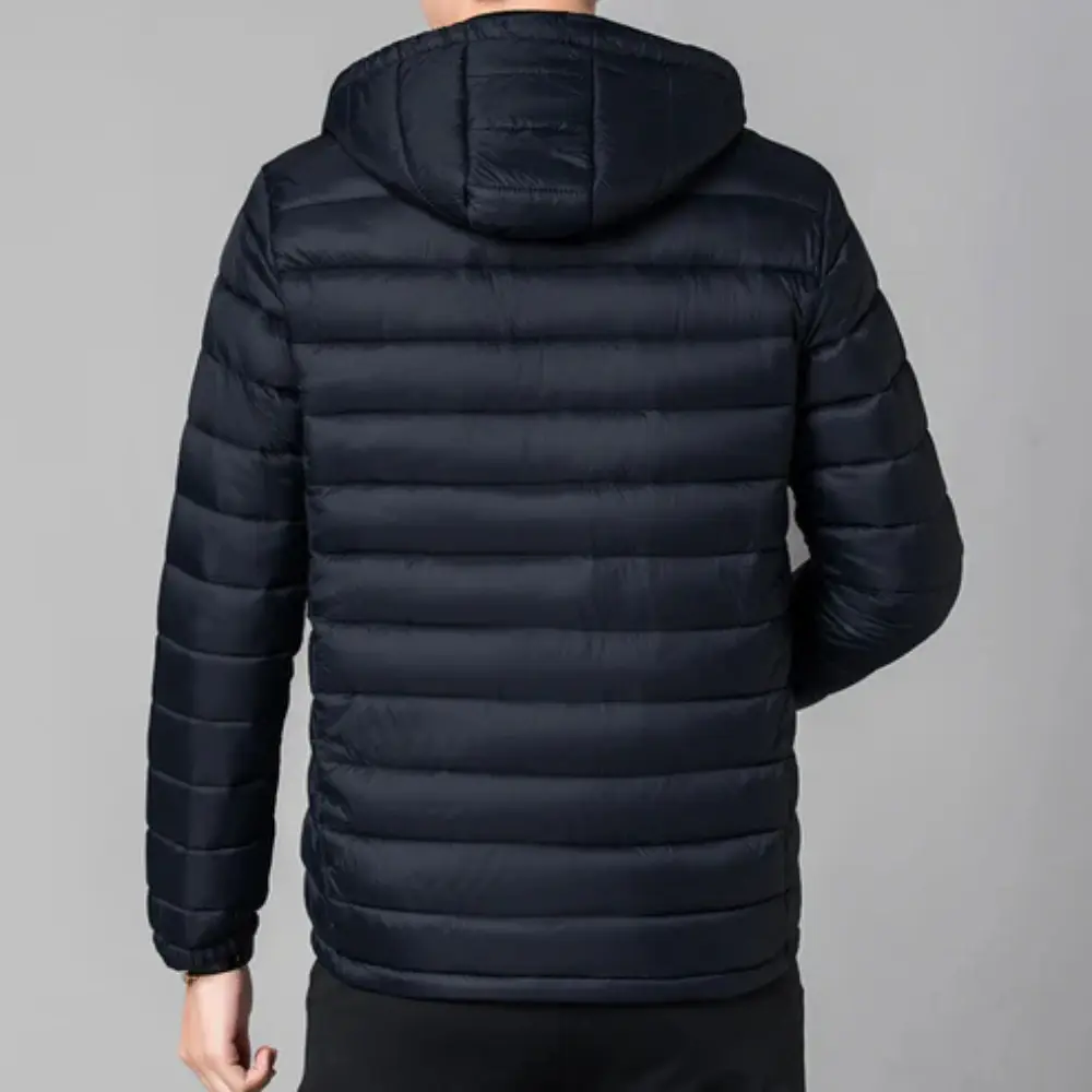 Milan | Men's Warm Padded Hooded Puffer Jacket