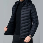Milan | Men's Warm Padded Hooded Puffer Jacket
