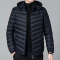 Milan | Men's Warm Padded Hooded Puffer Jacket