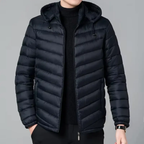 Milan | Men's Warm Padded Hooded Puffer Jacket