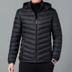 Milan | Men's Warm Padded Hooded Puffer Jacket