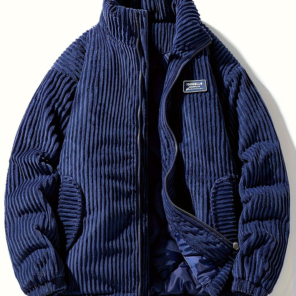 Pim Men’s Stylish Casual Corduroy Winter Jacket
